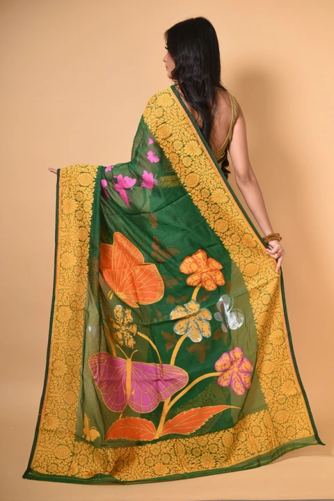 Exclusive Butter fly Saree  uploaded by FAB MARKET on 8/24/2023