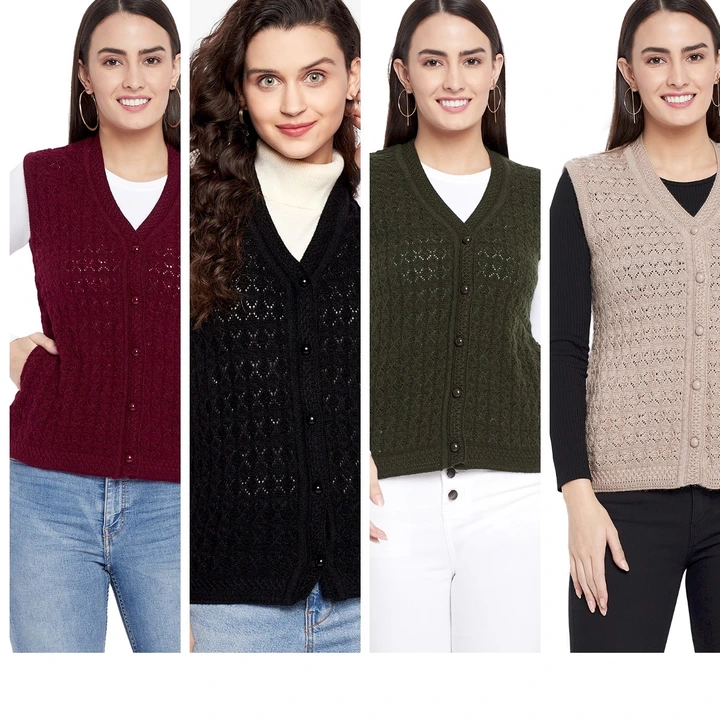 Half sleeve woolen sweater  uploaded by business on 8/24/2023