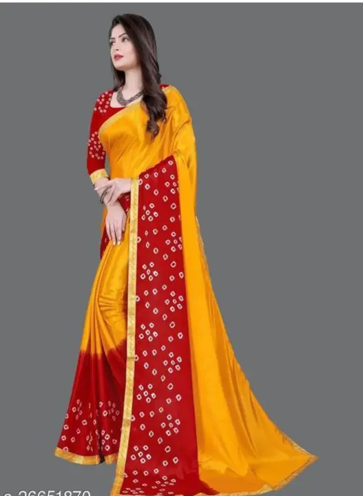 Bandhni saree  uploaded by Metro Textiles on 8/24/2023