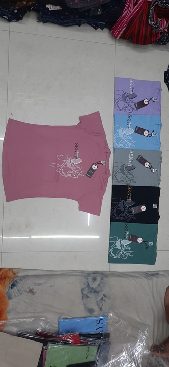 Girls t-shirt hevay quality....      only for wholesale customer... uploaded by business on 8/24/2023