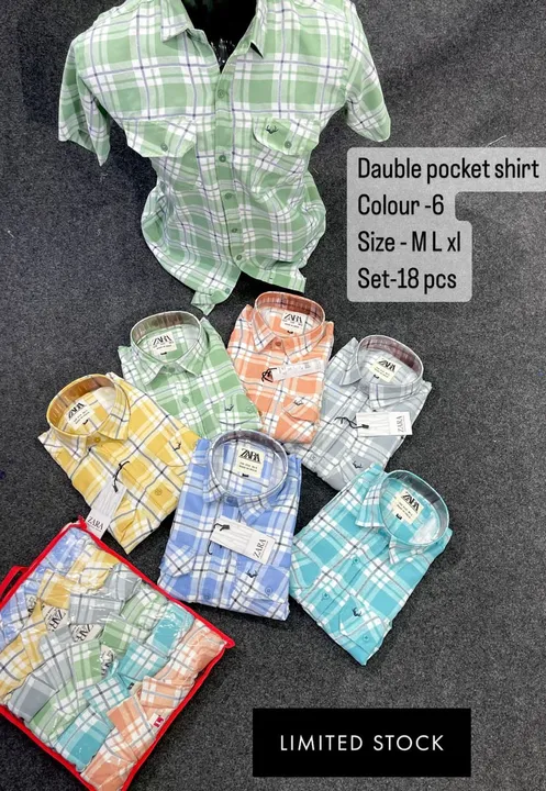 Half sleves shirt uploaded by Madaan enterprises on 8/24/2023