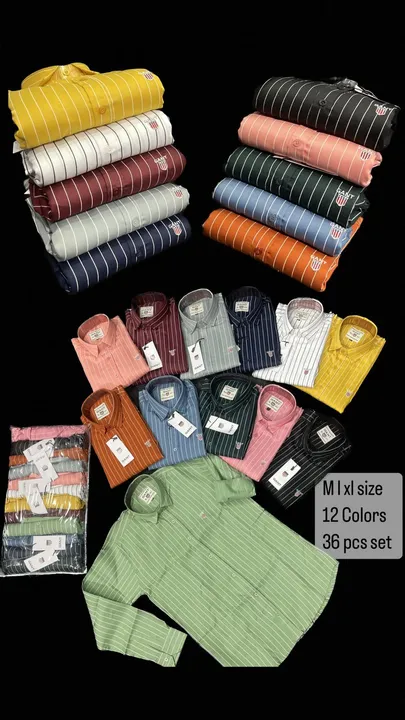 *Gant *
                  Fabirc - Cotton twill 
                   Size - M L xl
                   uploaded by Madaan enterprises on 8/24/2023
