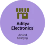 Business logo of Aditya electronics