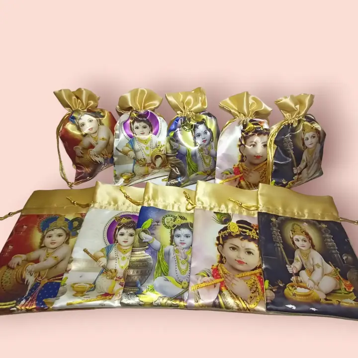 Krishna ji potli bag uploaded by Deepak handicrafts on 8/24/2023