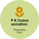 Business logo of P k communication