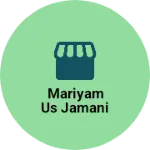 Business logo of Mariyam us jamani
