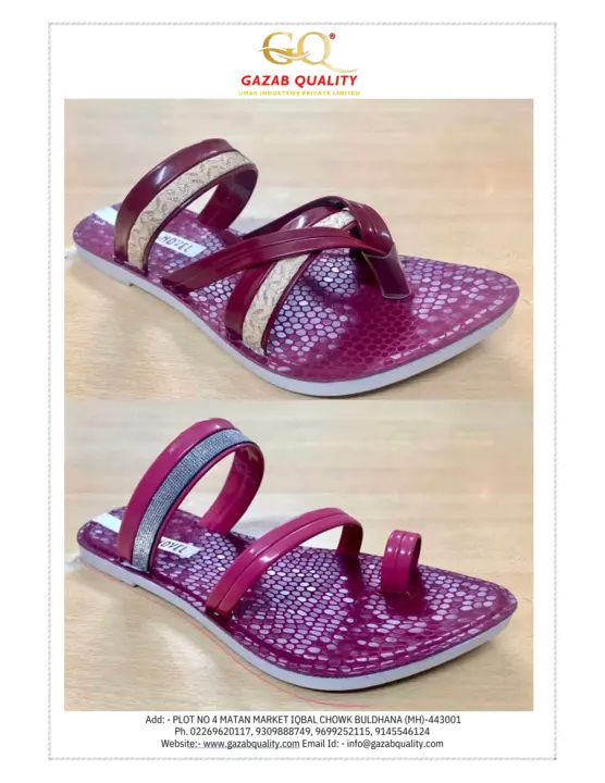 Women Flip slippers uploaded by GAZAB QUALITY UMAR INDUSTRIES PRIVATE LIMITED on 8/25/2023
