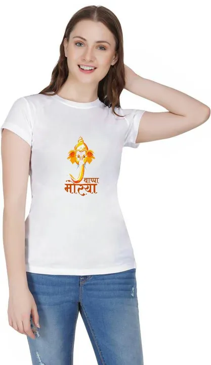 Ganpati special tshirt girl  and boy  uploaded by Shri Hari Fashion Sky on 8/25/2023