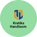 Business logo of Kratika handloom