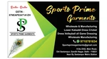 Business logo of Sports prime garments based out of East Delhi