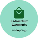 Business logo of Ladies suit garments