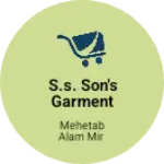 Business logo of S.S. SON'S GARMENT AND BOSS BARMUDA