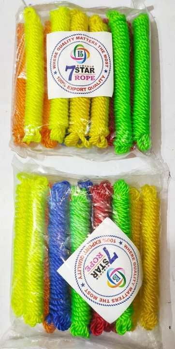 Cloth nailon rope 90₹/doz. uploaded by Home&kitchan and toys house on 3/20/2021