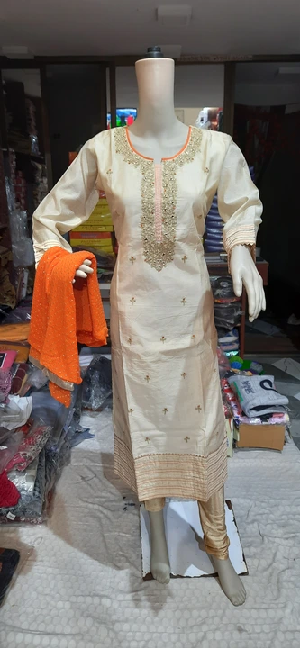 Dress with legis and duppata  uploaded by S. S. Selection on 8/25/2023