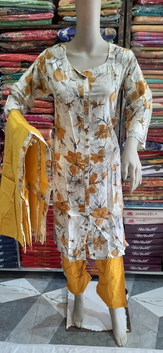 Dress set with duppata and patiyala uploaded by S. S. Selection on 8/25/2023