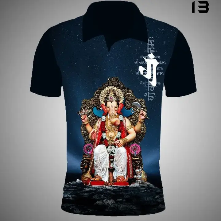 Ganpati tshirt  uploaded by business on 8/25/2023