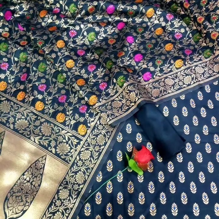 Banarasi Matka Silk Suits  uploaded by REGALIA WEAVERS ENTERPRISES on 8/25/2023