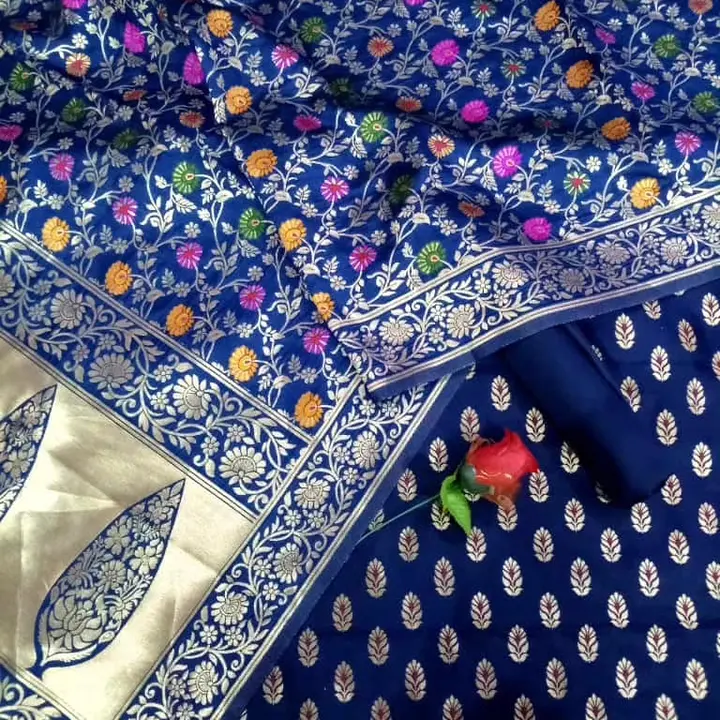 Banarasi Matka Silk Suits uploaded by REGALIA WEAVERS ENTERPRISES on 8/25/2023