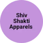 Business logo of Shiv Shakti Apparels