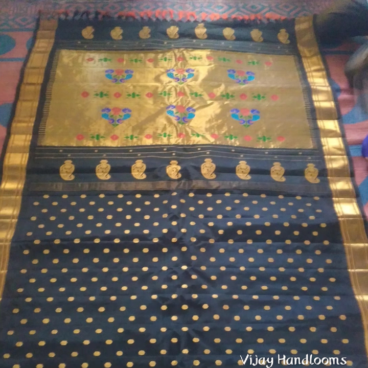 Post image Hey! Checkout my new product called
Paithani Pure silk Sarees .