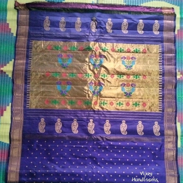 Paithani Pure silk Sarees  uploaded by Gadwal & paithani handloom silk sharres on 8/25/2023
