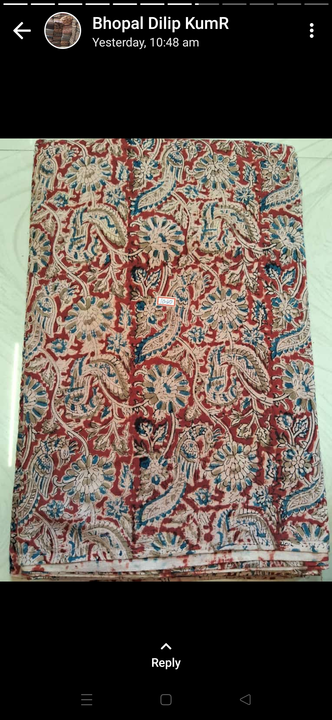 Chanderi cottan fabric  uploaded by business on 8/25/2023