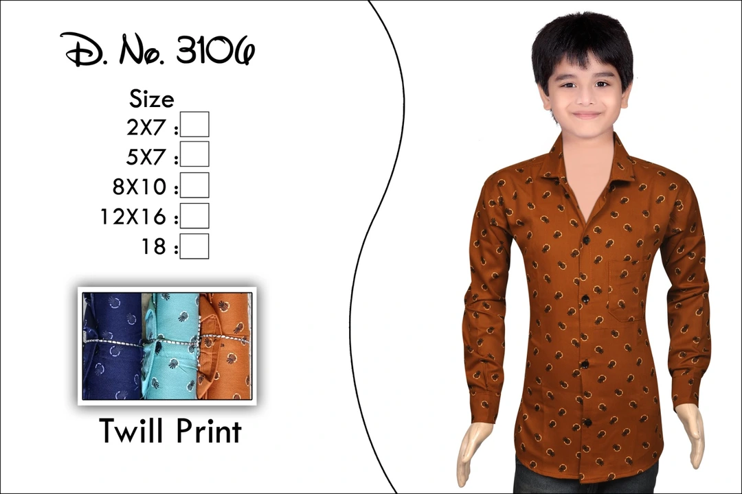 Boys shirt  uploaded by Navya collection only holsel on 8/25/2023