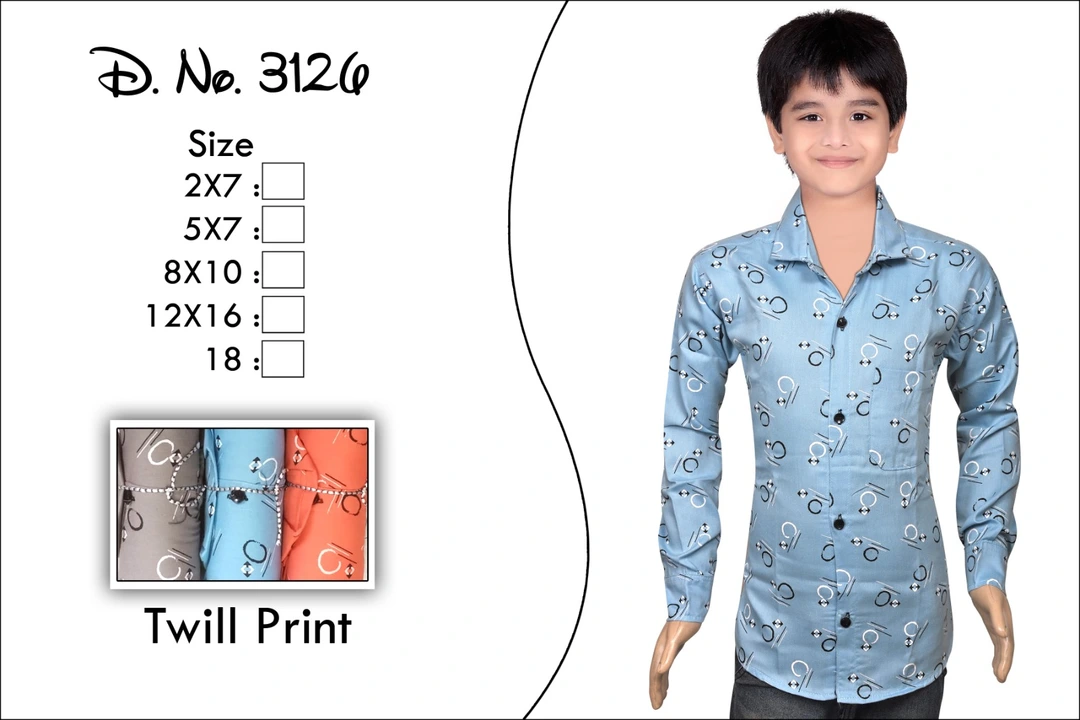 Boys shirt  uploaded by Navya collection only holsel on 8/25/2023