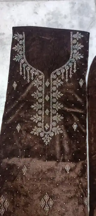 Shehneel velvet brown  uploaded by Indian Spark textile on 8/25/2023