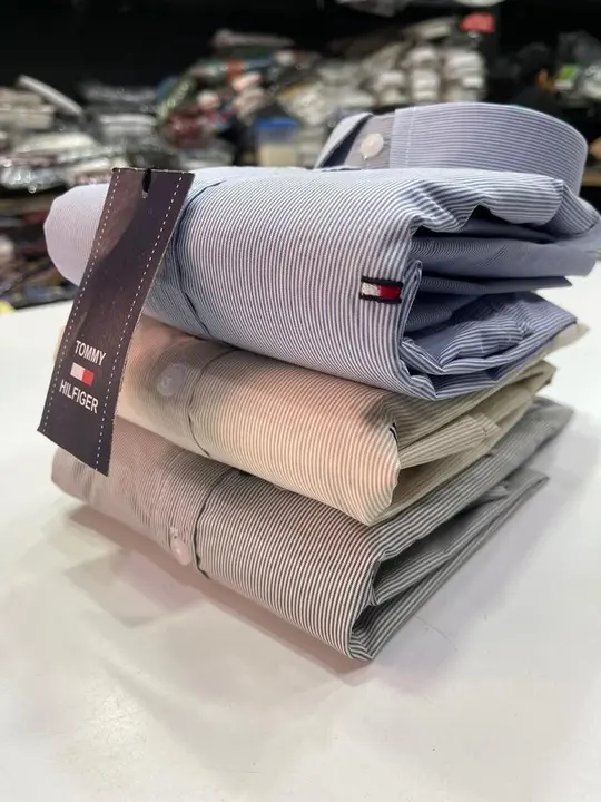 *Tommy shirt *
  Office style  with pocket 
*Surplus fabirc 100% cotton fabiric *
Size - M L xl
Desi uploaded by Madaan enterprises on 8/25/2023