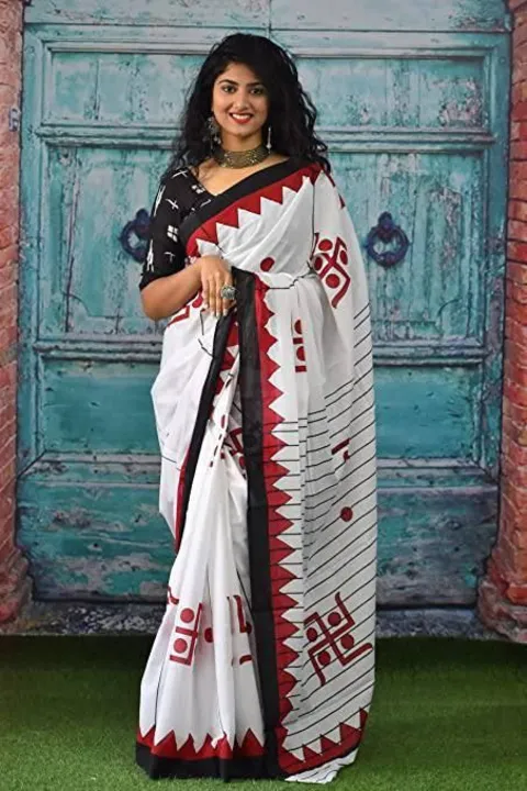 Cotton saree uploaded by Fabric point on 8/25/2023
