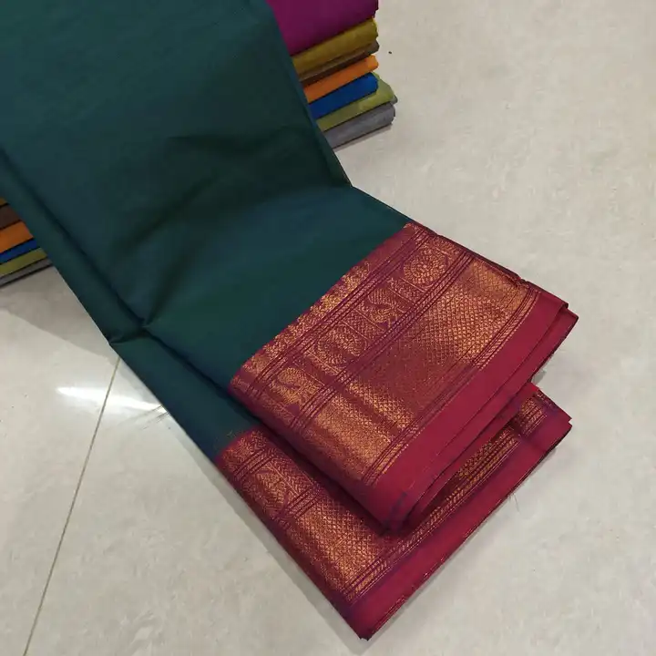 Fancy pure cotton sarees  uploaded by business on 8/25/2023