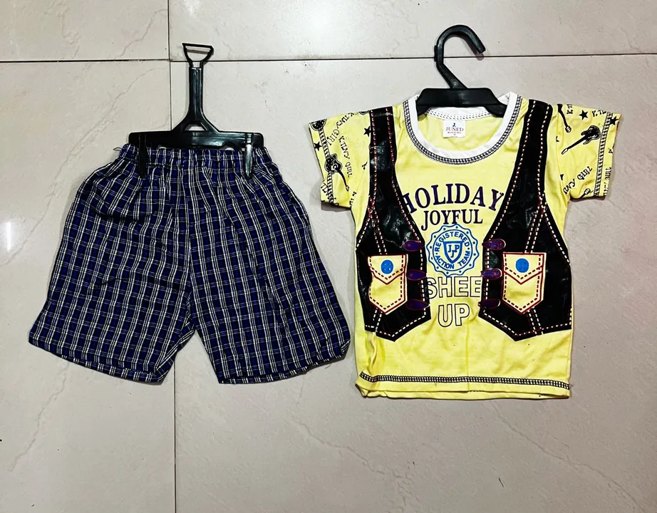 Boys dress set size 1 to 3 year min 500 order uploaded by Classic wear on 8/25/2023