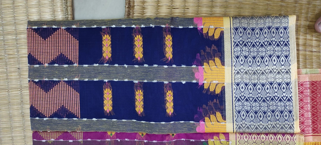 Tant saree uploaded by Pramanick Textile on 8/25/2023