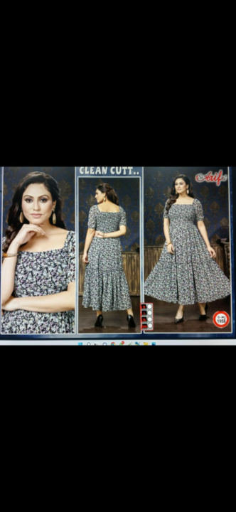 Sharifa western dresses  uploaded by Anamika collections on 8/25/2023