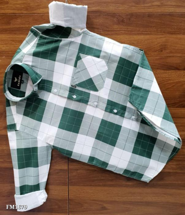 Post image Hey! Checkout my new product called
Catalog Name: *Premium Cotton Check Shirt*

*EAGLER*\n*_LUXURY HANDCRAFTED_*\n\n*PREMIUM CHECK SHIRT.