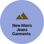 Business logo of New men's jeans garments