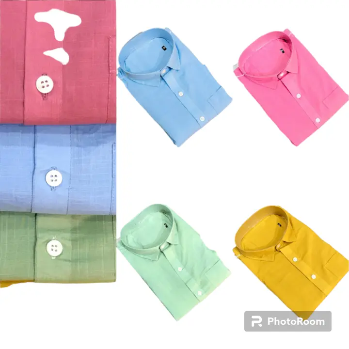 100% Cotton Plain Full Sleeves Shirts / Cod Available / Starting Price  uploaded by business on 8/26/2023