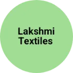 Business logo of Lakshmi textiles