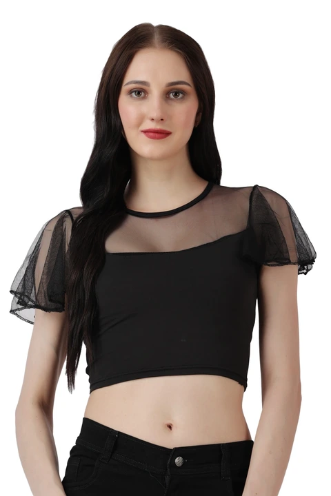Party wear black blouse  uploaded by business on 8/26/2023