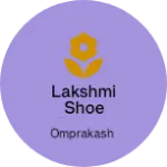 Business logo of Lakshmi shoe palace