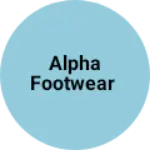 Business logo of Alpha footwear