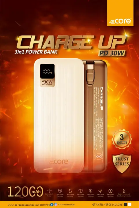 CORE CHARGE UP  uploaded by business on 8/26/2023