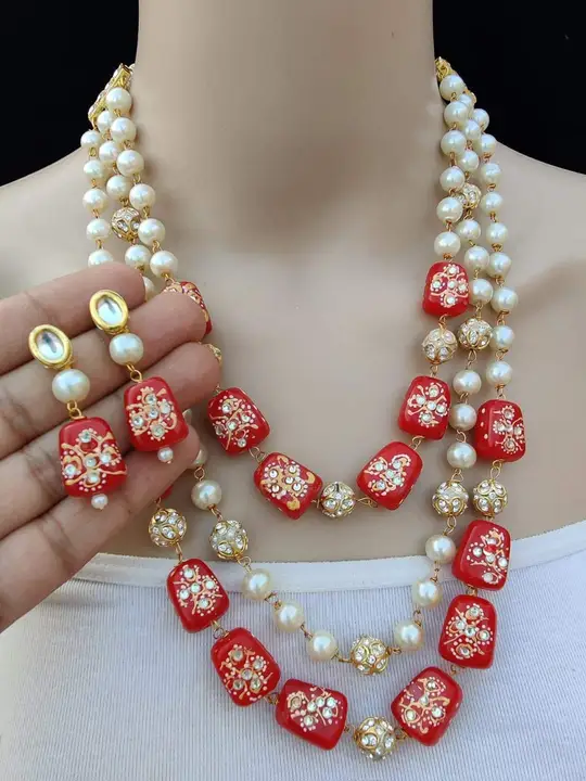 Mala Necklace Set uploaded by Govind Jewelry on 8/26/2023