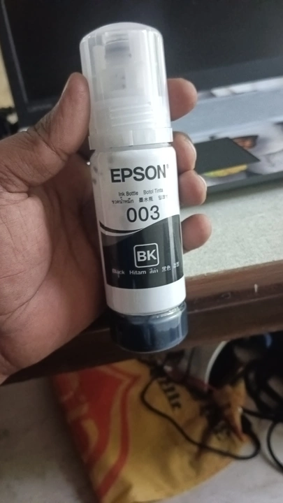 Post image I want 5 pieces of Ink Cartridges at a total order value of 500. I am looking for Epson 003 Ink Bottle Black. Please send me price if you have this available.