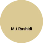 Business logo of M.t rashidi