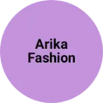Business logo of Arika fashion