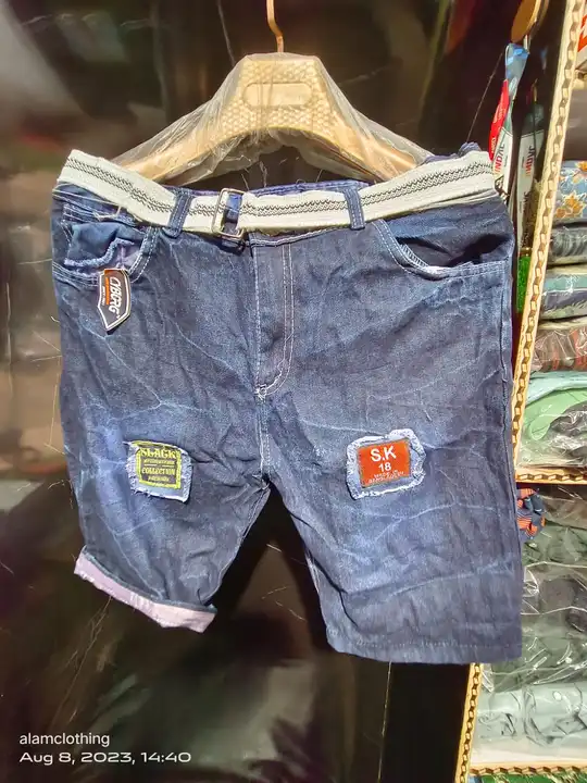 Denim shorts  uploaded by business on 8/26/2023