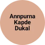 Business logo of Annpurna kapde dukal