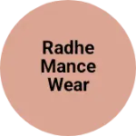 Business logo of Radhe mance wear